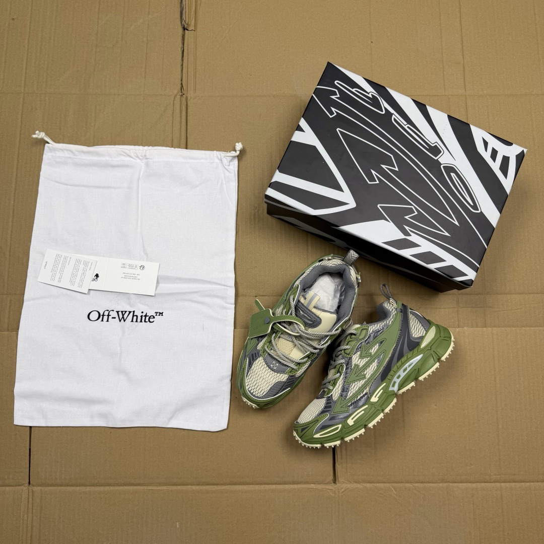 OW解构休闲跑鞋/复古老爹鞋 46色！OFF-WHITE Be Right Back 工艺很复杂！010