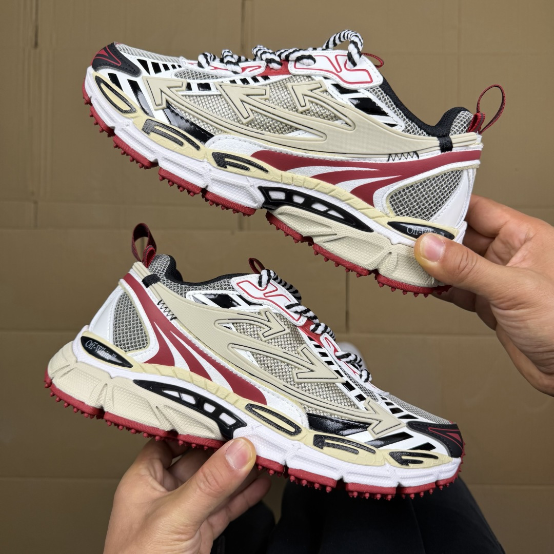 OW解构休闲跑鞋/复古老爹鞋 46色！OFF-WHITE Be Right Back 工艺很复杂！010