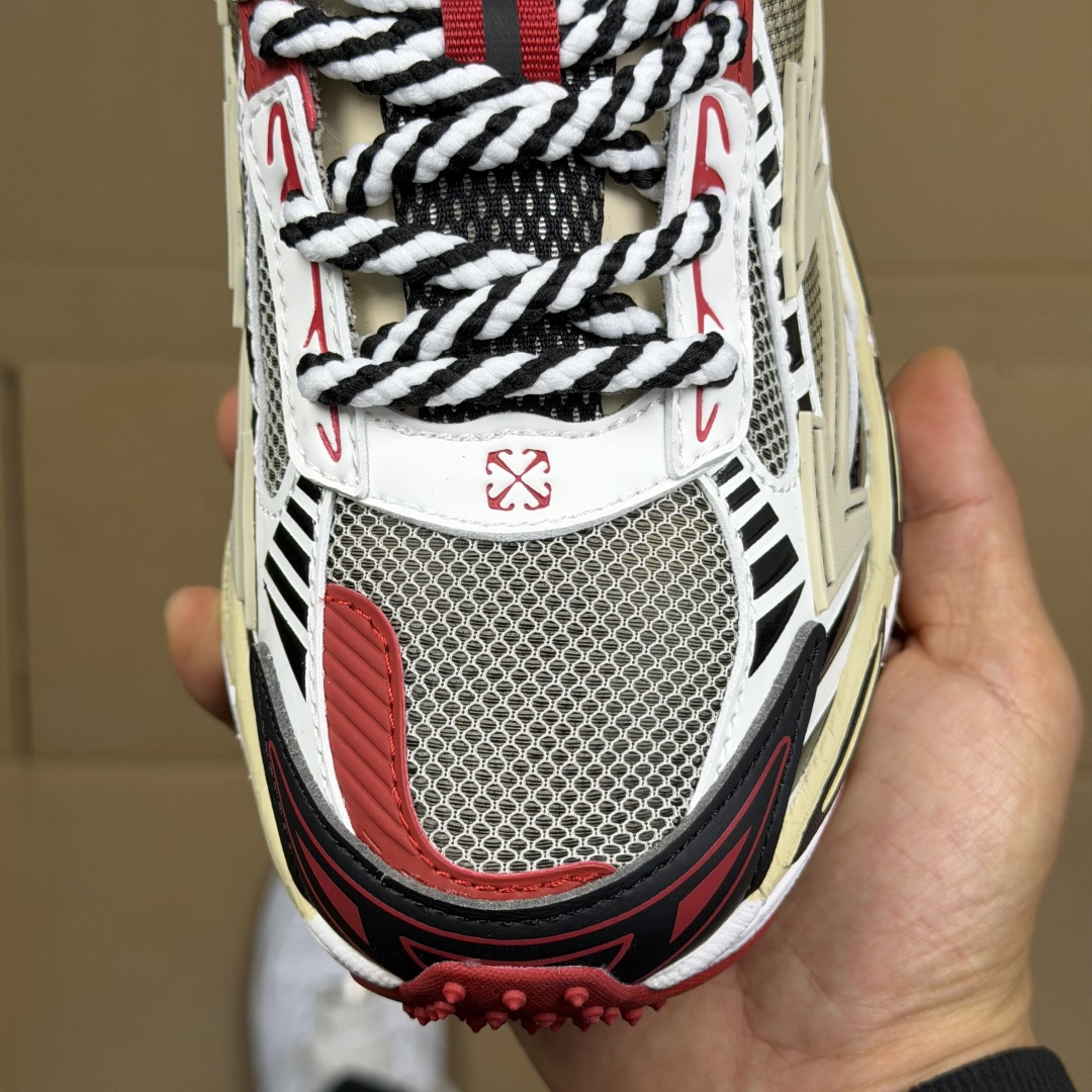 OW解构休闲跑鞋/复古老爹鞋 46色！OFF-WHITE Be Right Back 工艺很复杂！010