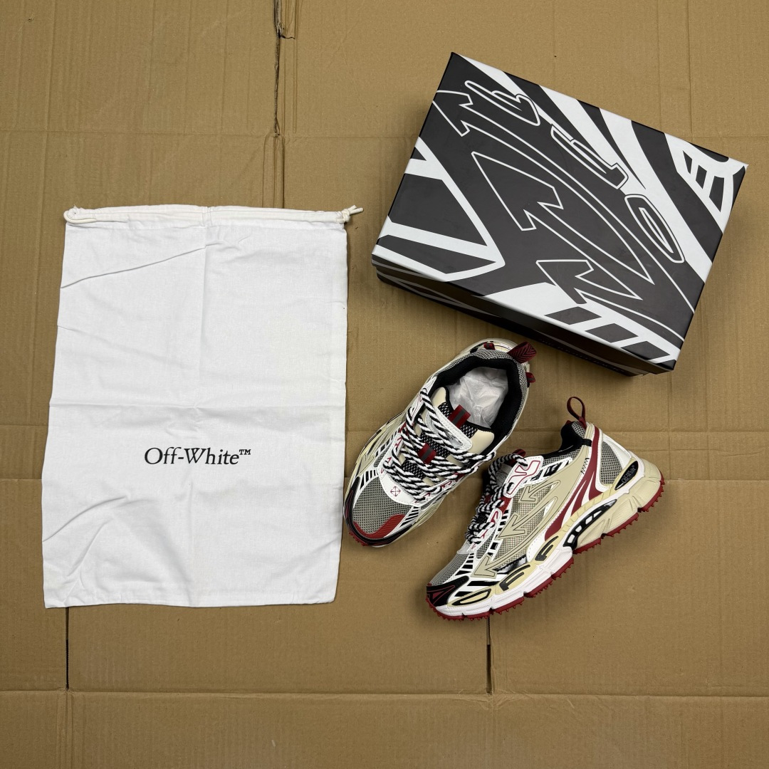 OW解构休闲跑鞋/复古老爹鞋 46色！OFF-WHITE Be Right Back 工艺很复杂！010