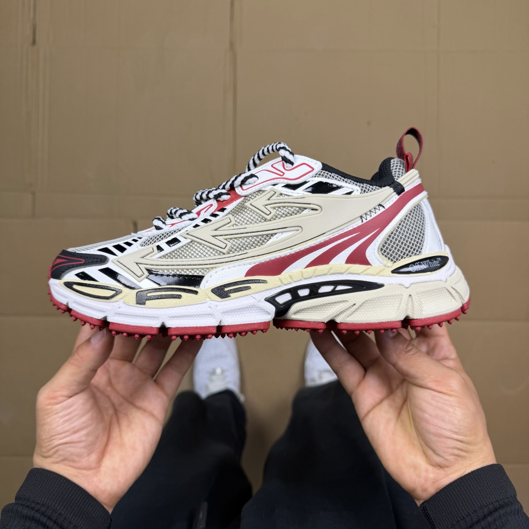 OW解构休闲跑鞋/复古老爹鞋 46色！OFF-WHITE Be Right Back 工艺很复杂！010