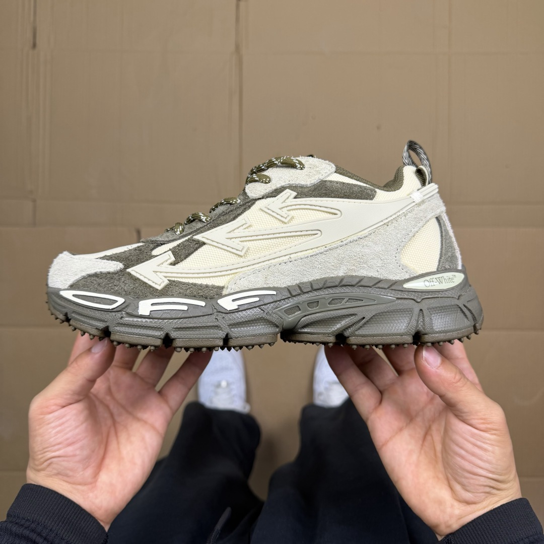 OW解构休闲跑鞋/复古老爹鞋 46色！OFF-WHITE Be Right Back 工艺很复杂！010