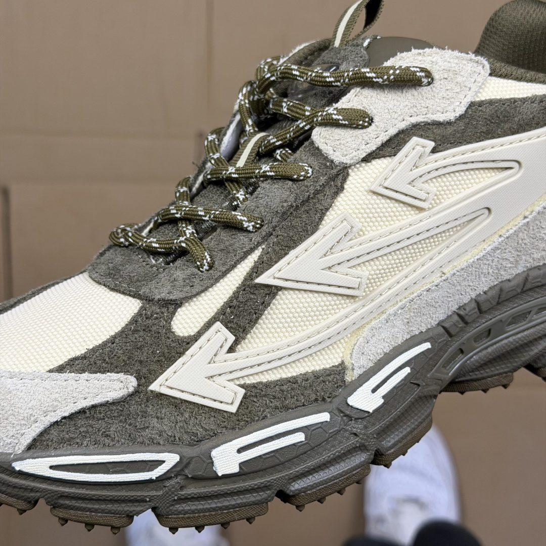 OW解构休闲跑鞋/复古老爹鞋 46色！OFF-WHITE Be Right Back 工艺很复杂！010