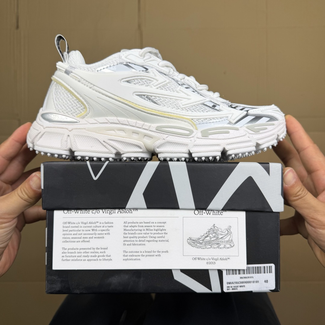 OW解构休闲跑鞋/复古老爹鞋 46色！OFF-WHITE Be Right Back 工艺很复杂！010