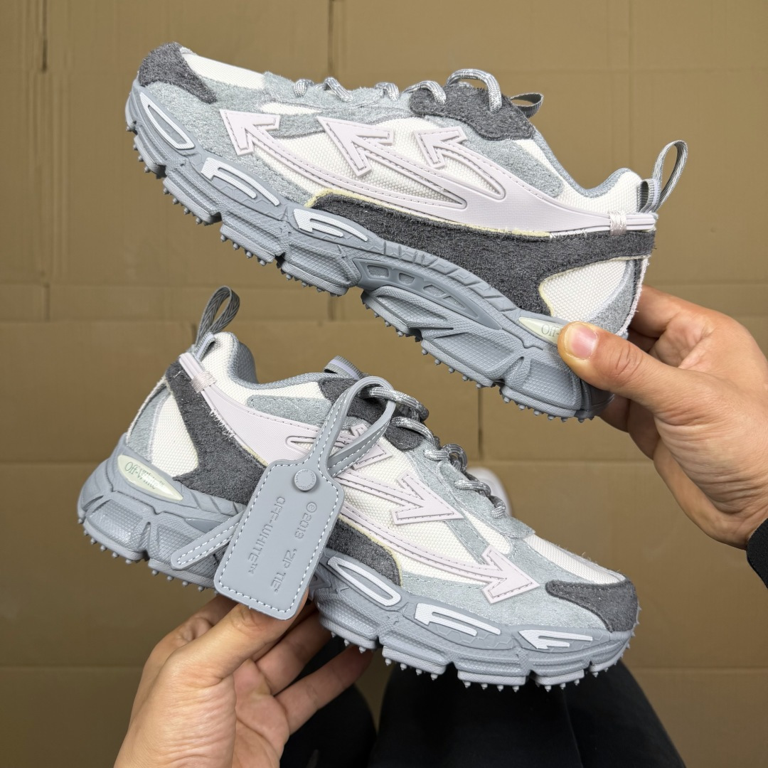 OW解构休闲跑鞋/复古老爹鞋 46色！OFF-WHITE Be Right Back 工艺很复杂！010