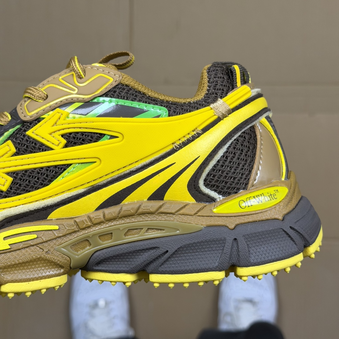 OW解构休闲跑鞋/复古老爹鞋 46色！OFF-WHITE Be Right Back 工艺很复杂！010