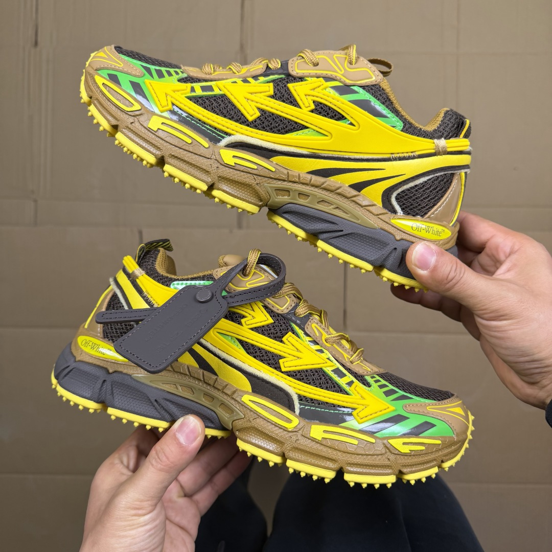 OW解构休闲跑鞋/复古老爹鞋 46色！OFF-WHITE Be Right Back 工艺很复杂！010