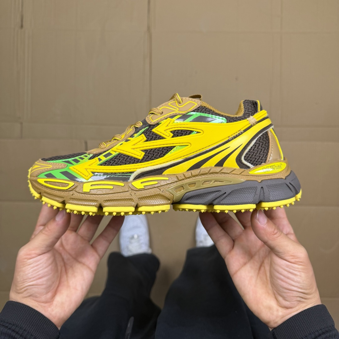 OW解构休闲跑鞋/复古老爹鞋 46色！OFF-WHITE Be Right Back 工艺很复杂！010