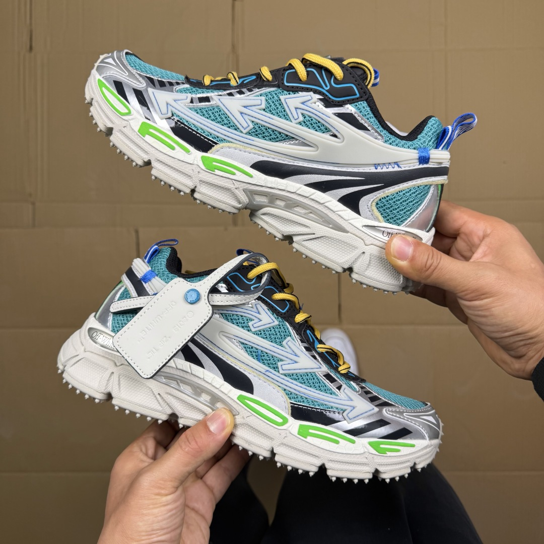 OW解构休闲跑鞋/复古老爹鞋 46色！OFF-WHITE Be Right Back 工艺很复杂！010