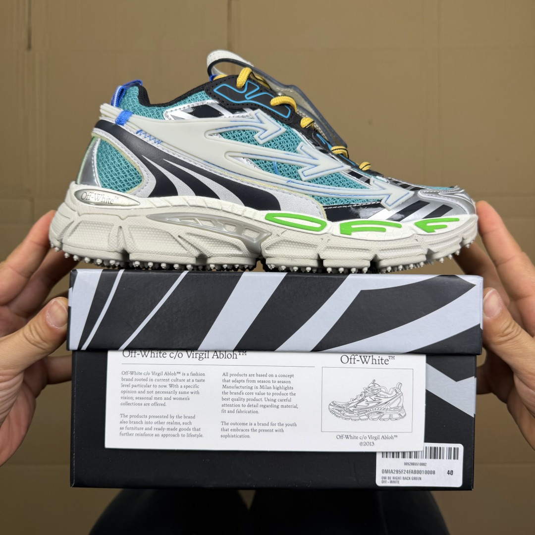 OW解构休闲跑鞋/复古老爹鞋 46色！OFF-WHITE Be Right Back 工艺很复杂！010