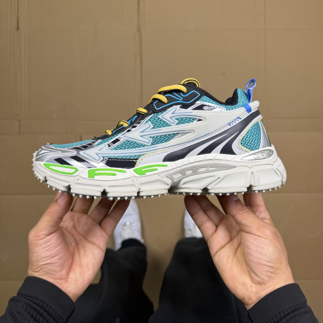 OW解构休闲跑鞋/复古老爹鞋 46色！OFF-WHITE Be Right Back 工艺很复杂！010