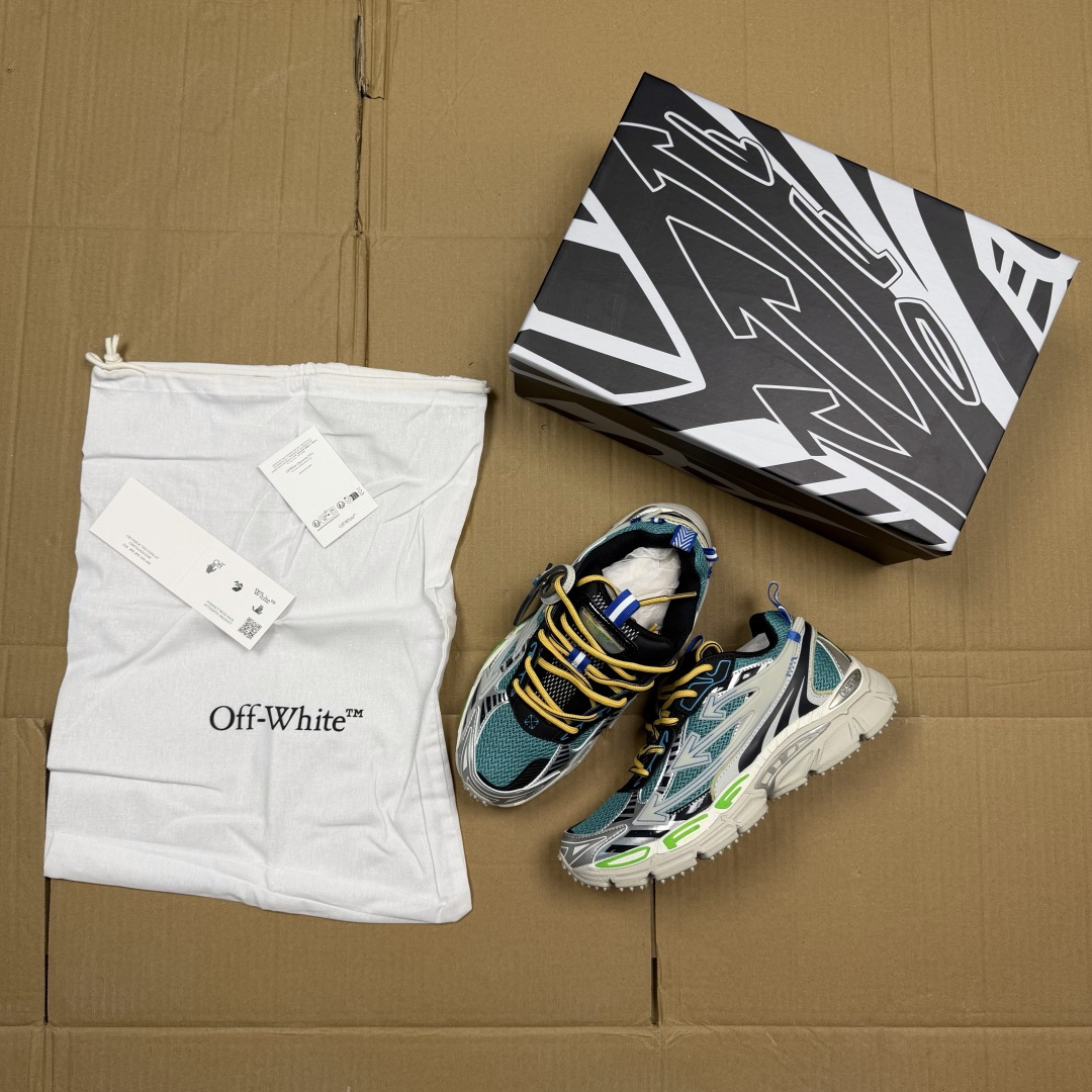 OW解构休闲跑鞋/复古老爹鞋 46色！OFF-WHITE Be Right Back 工艺很复杂！010