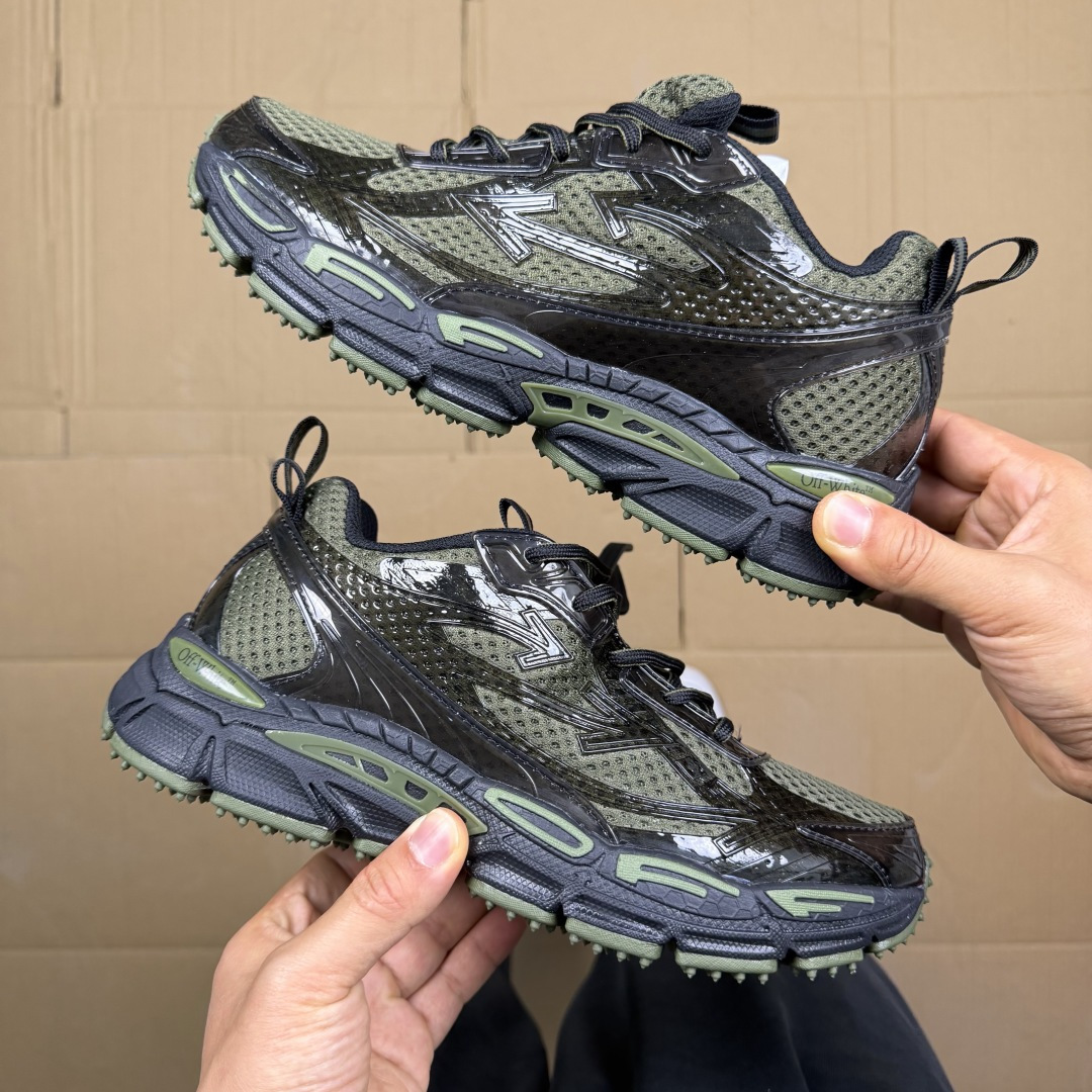 OW解构休闲跑鞋/复古老爹鞋 46色！OFF-WHITE Be Right Back 工艺很复杂！010