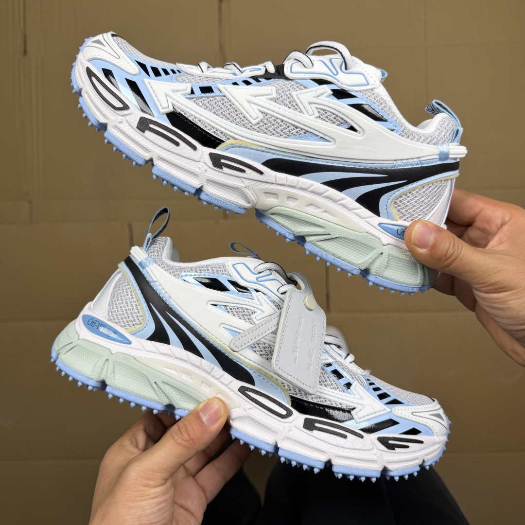 OW解构休闲跑鞋/复古老爹鞋 46色！OFF-WHITE Be Right Back 工艺很复杂！010