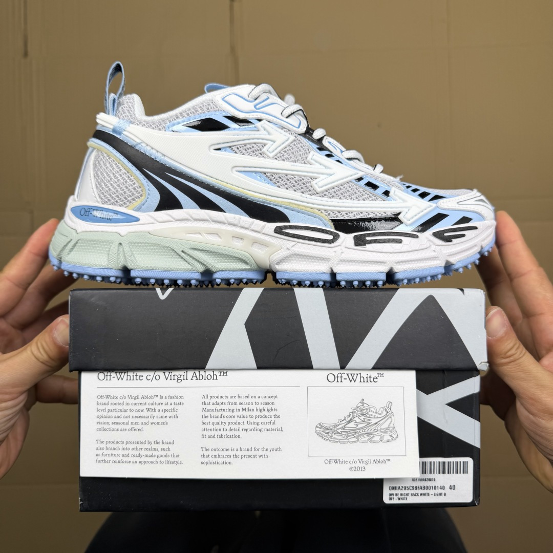 OW解构休闲跑鞋/复古老爹鞋 46色！OFF-WHITE Be Right Back 工艺很复杂！010
