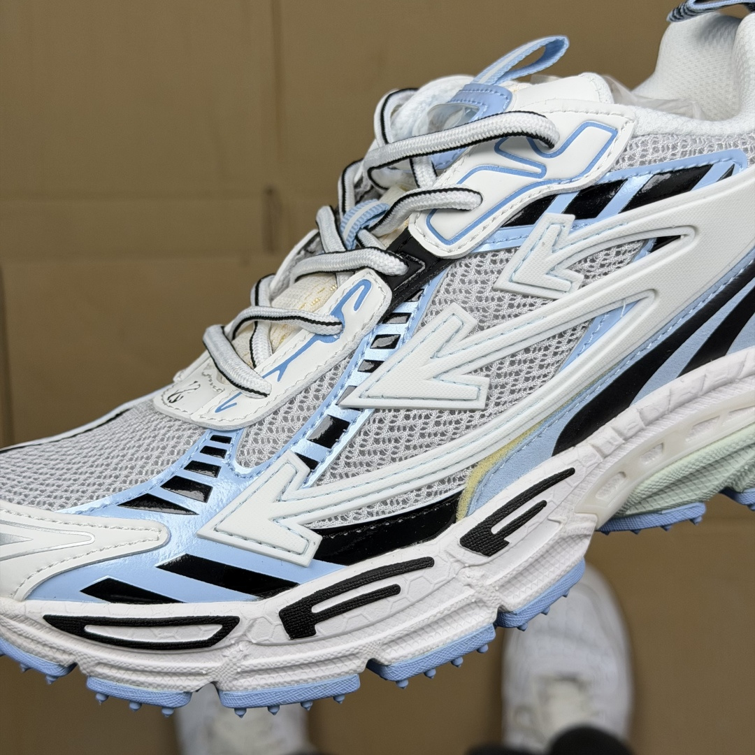 OW解构休闲跑鞋/复古老爹鞋 46色！OFF-WHITE Be Right Back 工艺很复杂！010