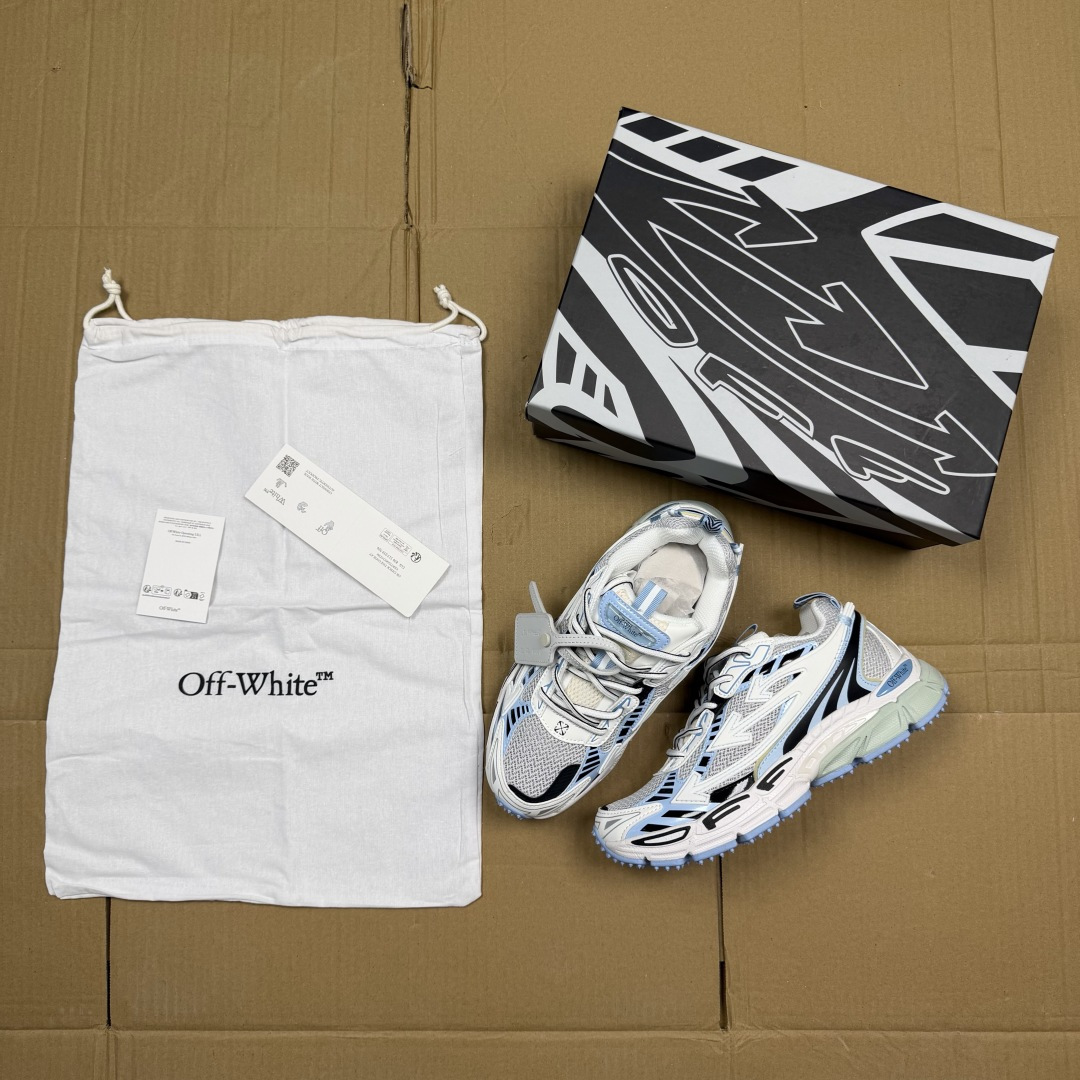 OW解构休闲跑鞋/复古老爹鞋 46色！OFF-WHITE Be Right Back 工艺很复杂！010