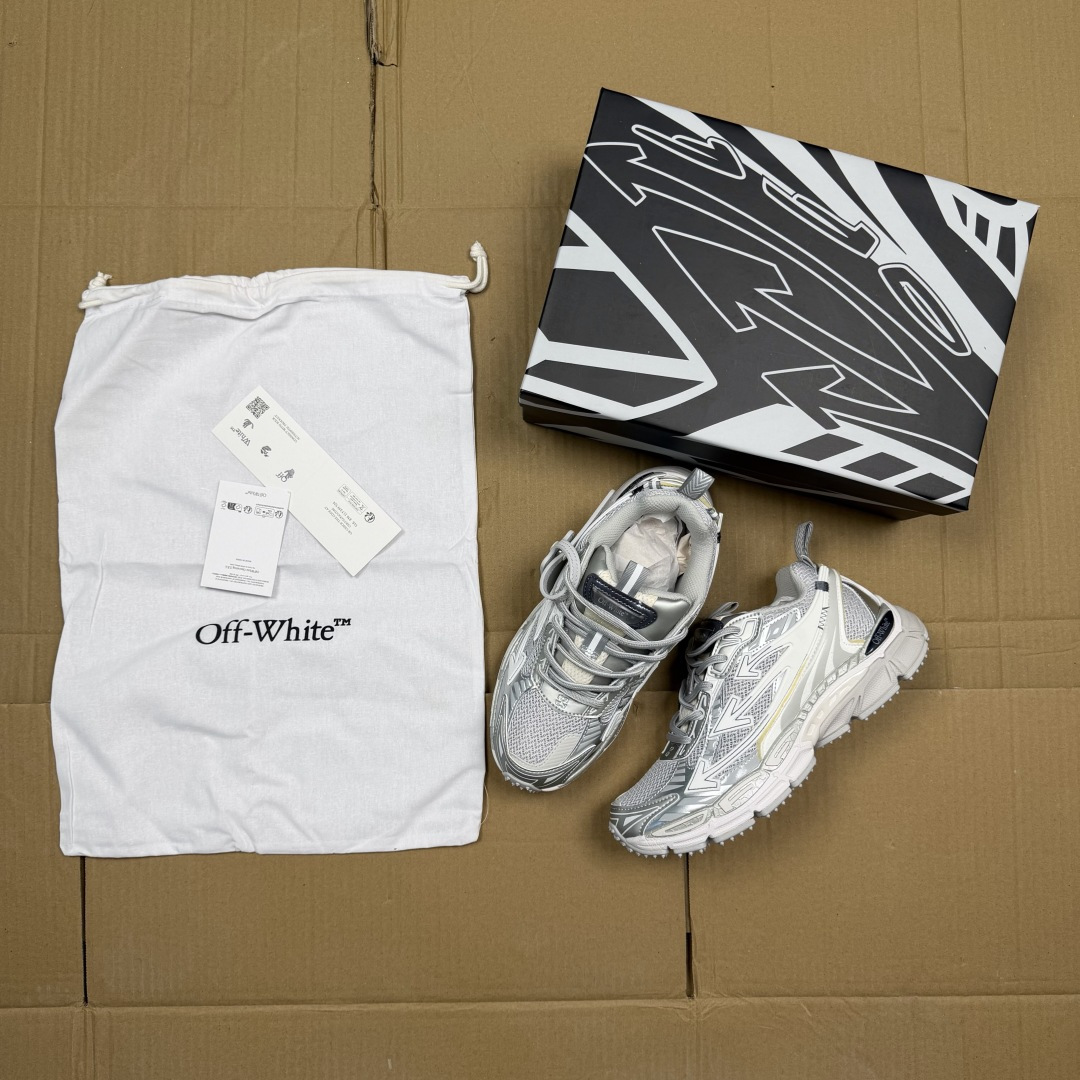 OW解构休闲跑鞋/复古老爹鞋 46色！OFF-WHITE Be Right Back 工艺很复杂！010