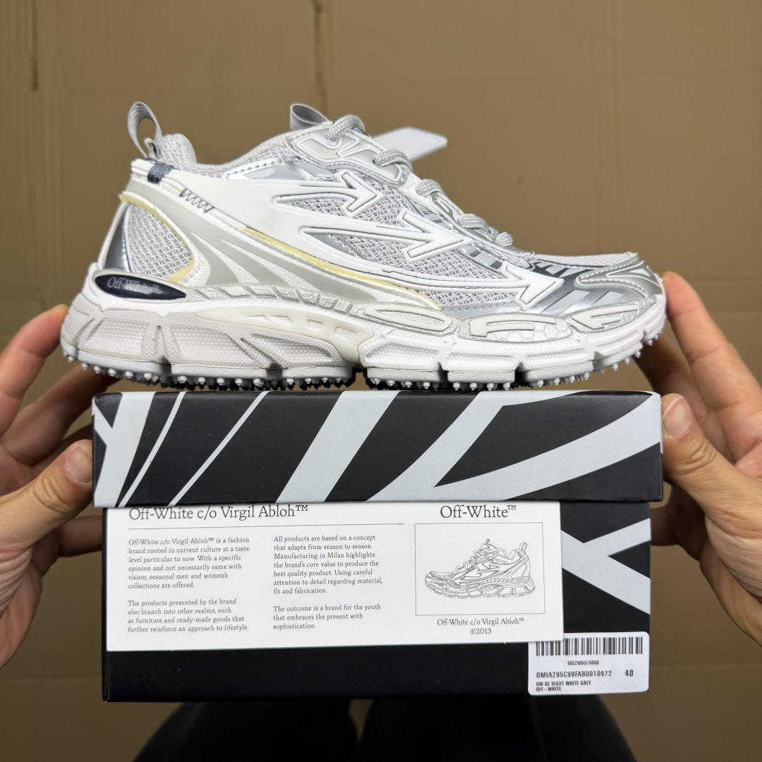 OW解构休闲跑鞋/复古老爹鞋 46色！OFF-WHITE Be Right Back 工艺很复杂！010