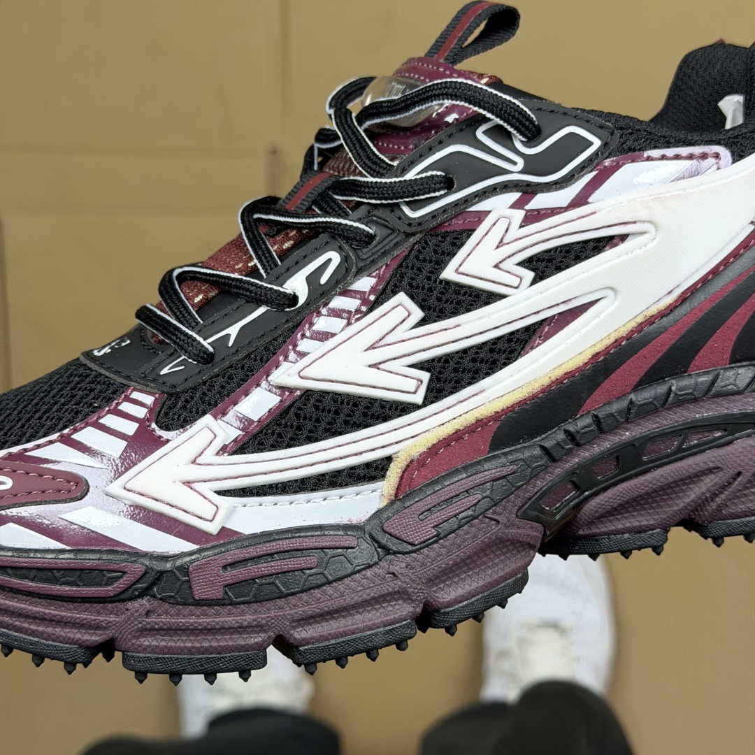 OW解构休闲跑鞋/复古老爹鞋 46色！OFF-WHITE Be Right Back 工艺很复杂！010