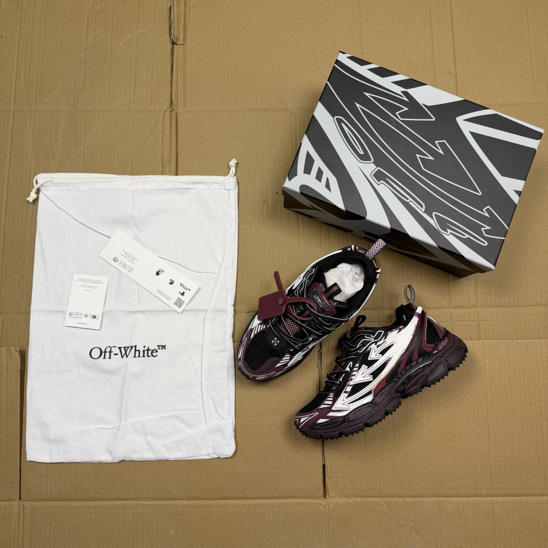 OW解构休闲跑鞋/复古老爹鞋 46色！OFF-WHITE Be Right Back 工艺很复杂！010