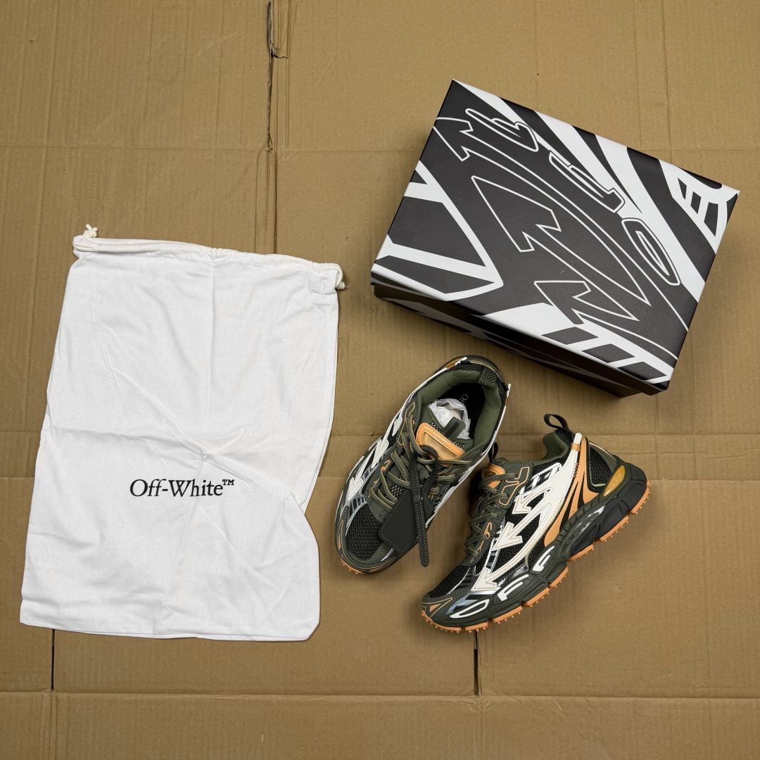 OW解构休闲跑鞋/复古老爹鞋 46色！OFF-WHITE Be Right Back 工艺很复杂！010