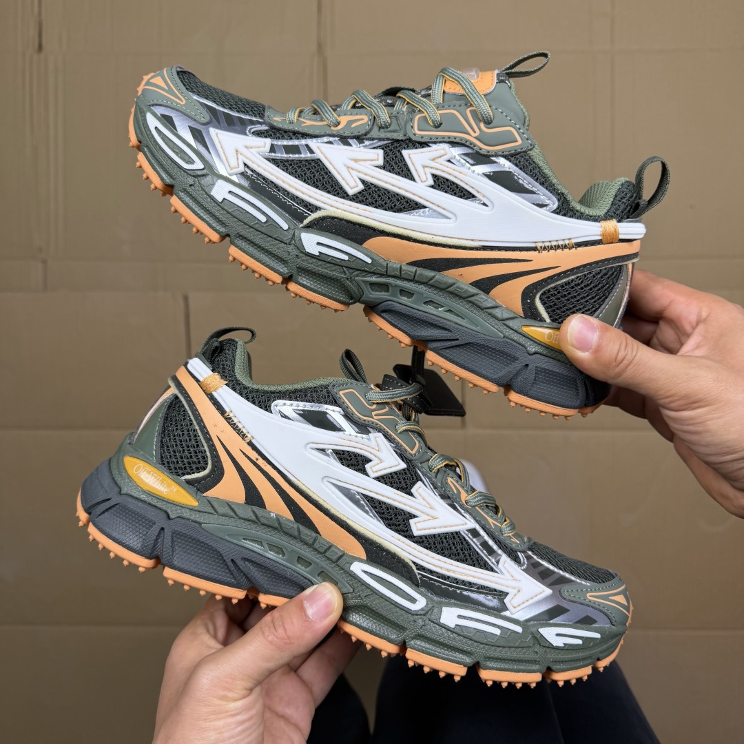 OW解构休闲跑鞋/复古老爹鞋 46色！OFF-WHITE Be Right Back 工艺很复杂！010