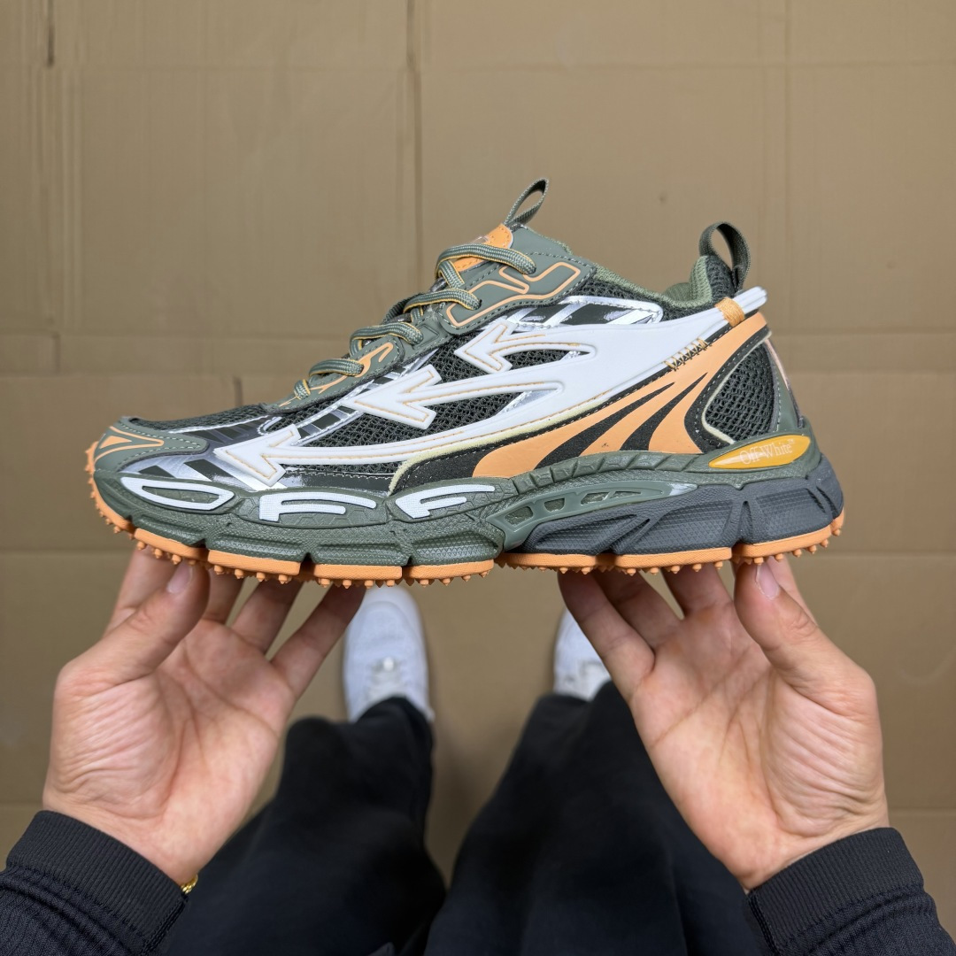 OW解构休闲跑鞋/复古老爹鞋 46色！OFF-WHITE Be Right Back 工艺很复杂！010