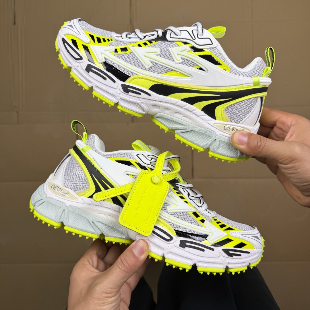 OW解构休闲跑鞋/复古老爹鞋 46色！OFF-WHITE Be Right Back 工艺很复杂！010