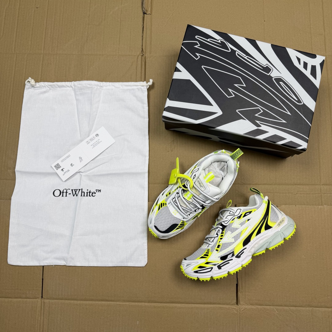 OW解构休闲跑鞋/复古老爹鞋 46色！OFF-WHITE Be Right Back 工艺很复杂！010