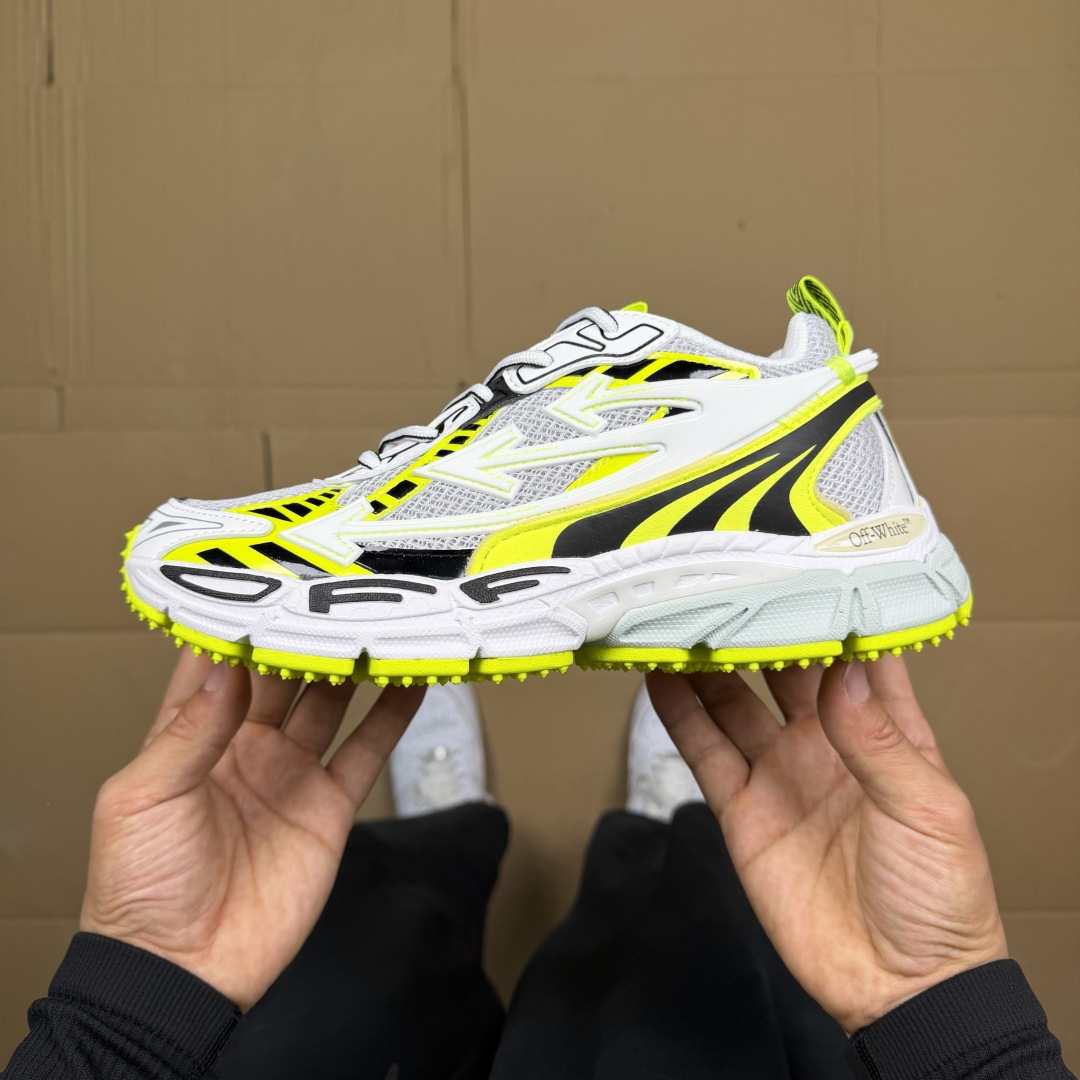 OW解构休闲跑鞋/复古老爹鞋 46色！OFF-WHITE Be Right Back 工艺很复杂！010