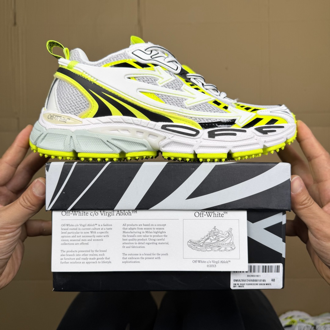 OW解构休闲跑鞋/复古老爹鞋 46色！OFF-WHITE Be Right Back 工艺很复杂！010