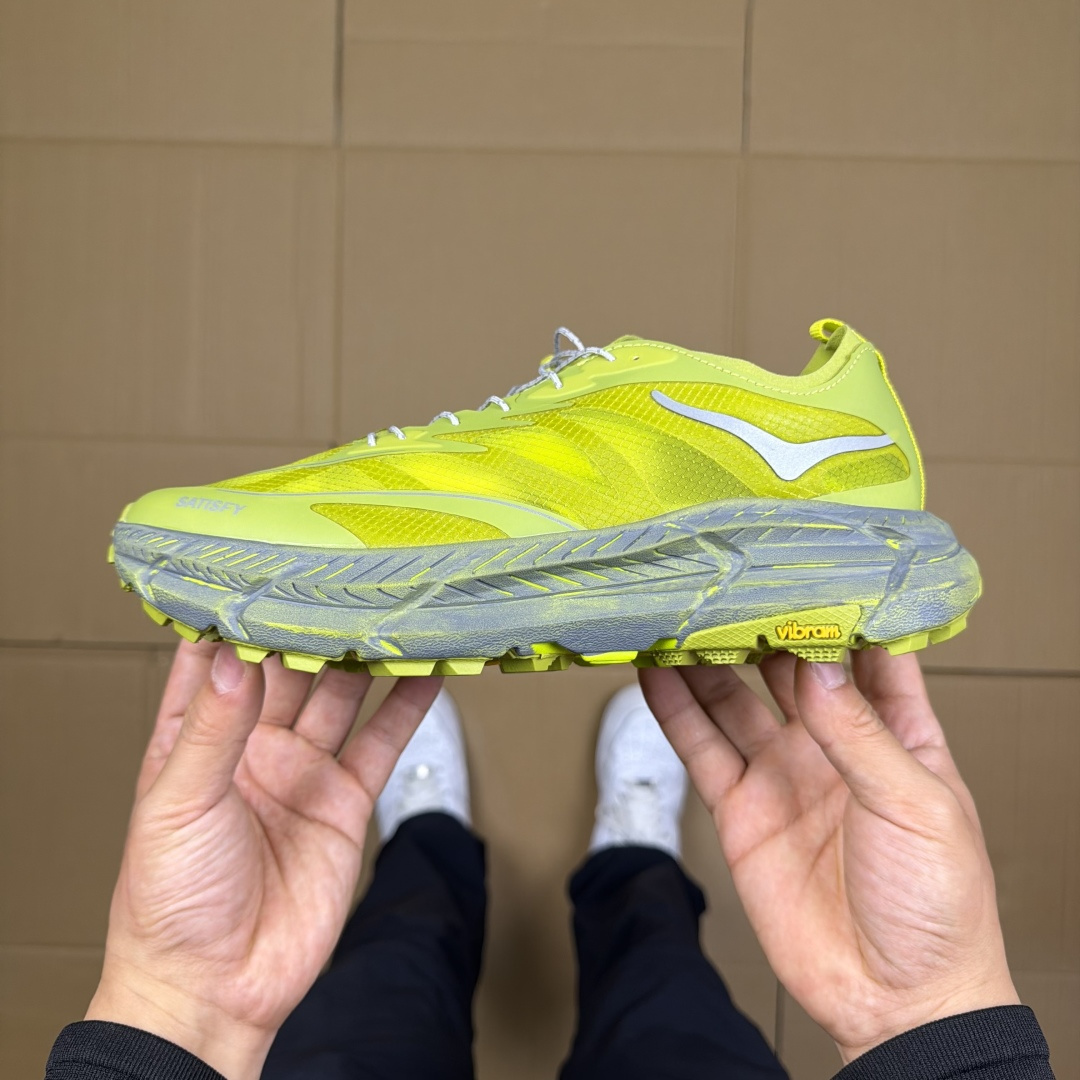 【WM】HOKA ONE ONE 玛法特网布尼龙透气款Mafate Speed 4 LITE 第1色: 