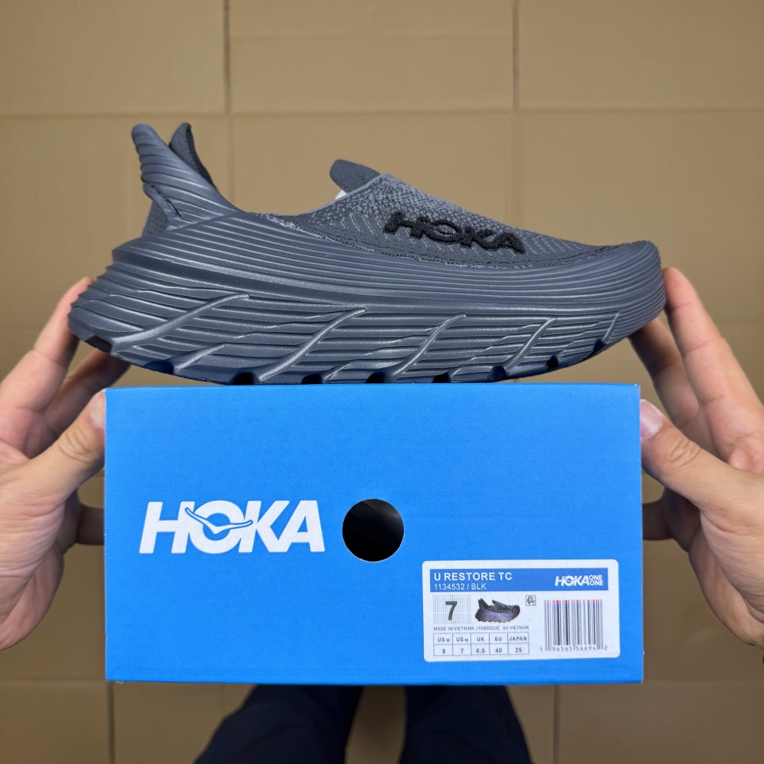 【WM】Hoka One One Restore Tc 一脚蹬跑步鞋纯原大厂出品！品质库存稳定放心推！第
