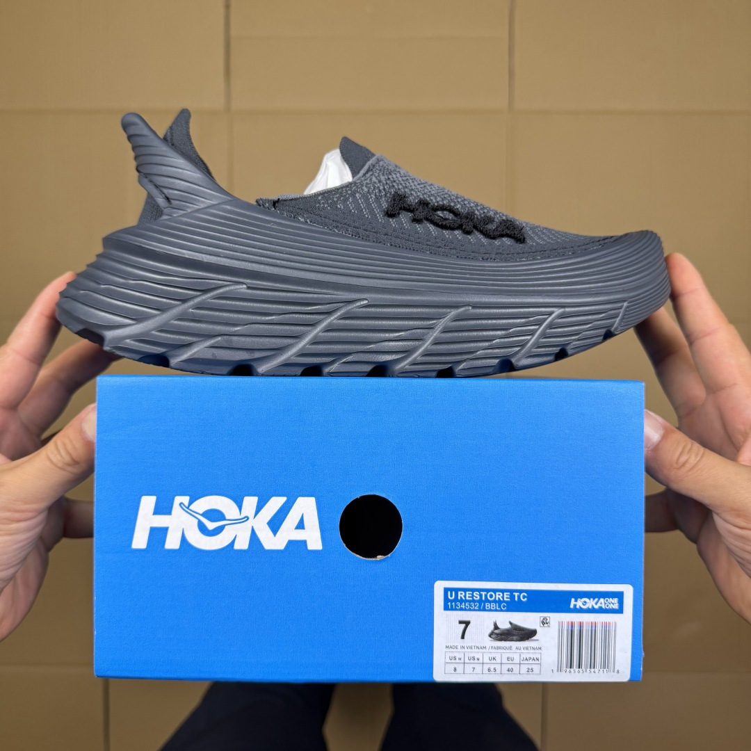 【WM】Hoka One One Restore Tc 一脚蹬跑步鞋纯原大厂出品！品质库存稳定放心推！第