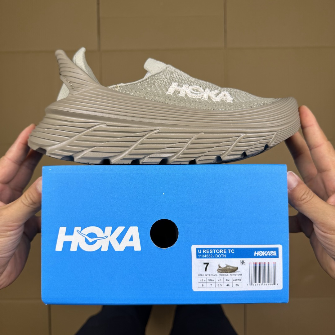 【WM】Hoka One One Restore Tc 一脚蹬跑步鞋纯原大厂出品！品质库存稳定放心推！第