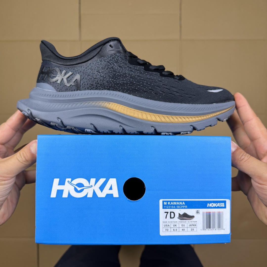 【WM】Hoka One One Kawaha休闲跑鞋纯原大厂出品！品质库存稳定放心推！第1色:黑棕-5