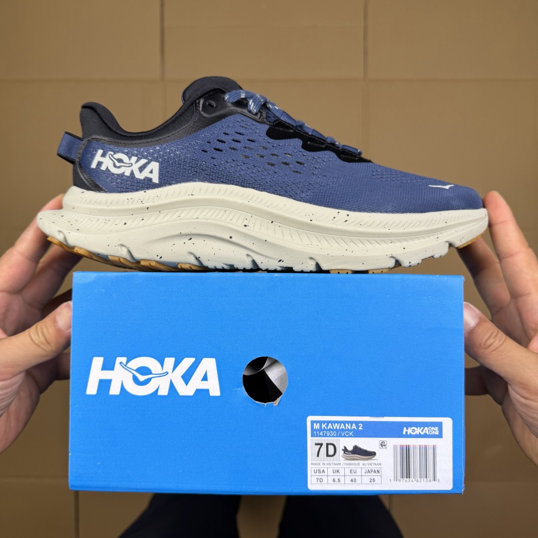 【WM】Hoka One One Kawaha 2 跑步鞋纯原大厂出品！品质库存稳定放心推！第2色:深蓝