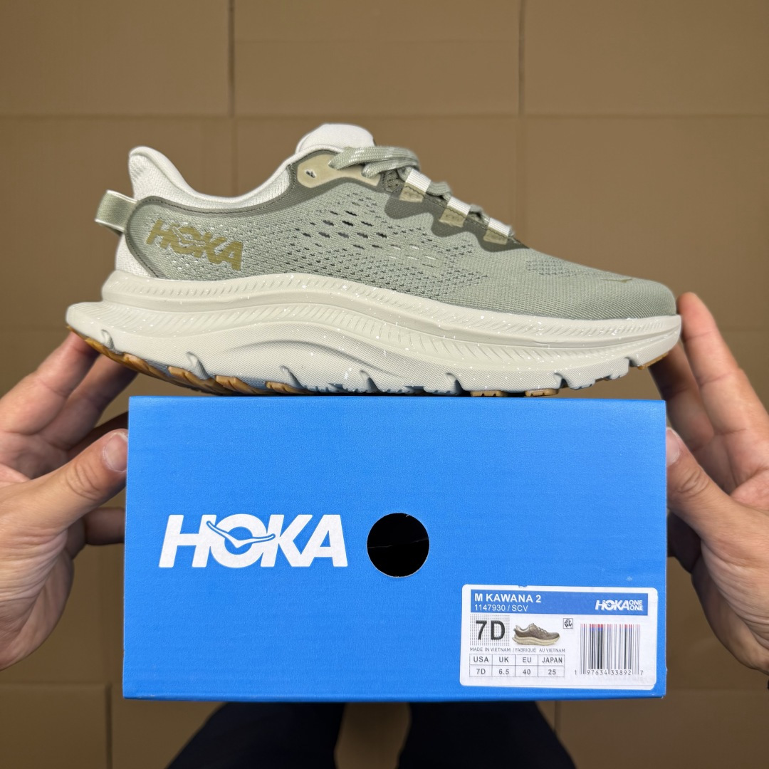 【WM】Hoka One One Kawaha 2 跑步鞋纯原大厂出品！品质库存稳定放心推！第8色:绿色