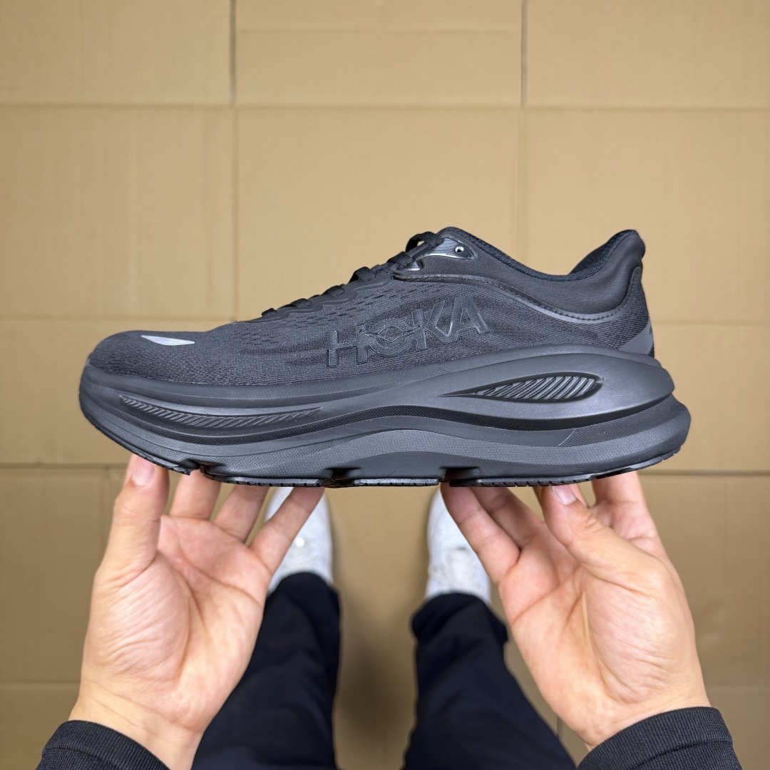 【WM】Hoka One One Bondi 9 跑步鞋纯原大厂出品！品质库存稳定放心推！第2色：1全黑