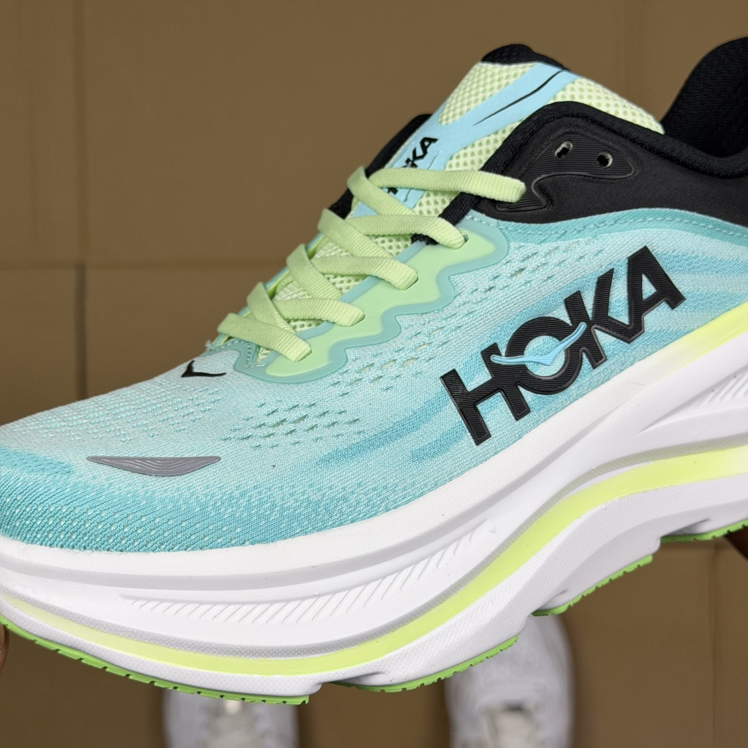 【WM】Hoka One One Bondi 9 跑步鞋纯原大厂出品！品质库存稳定放心推！第3色：蓝白-