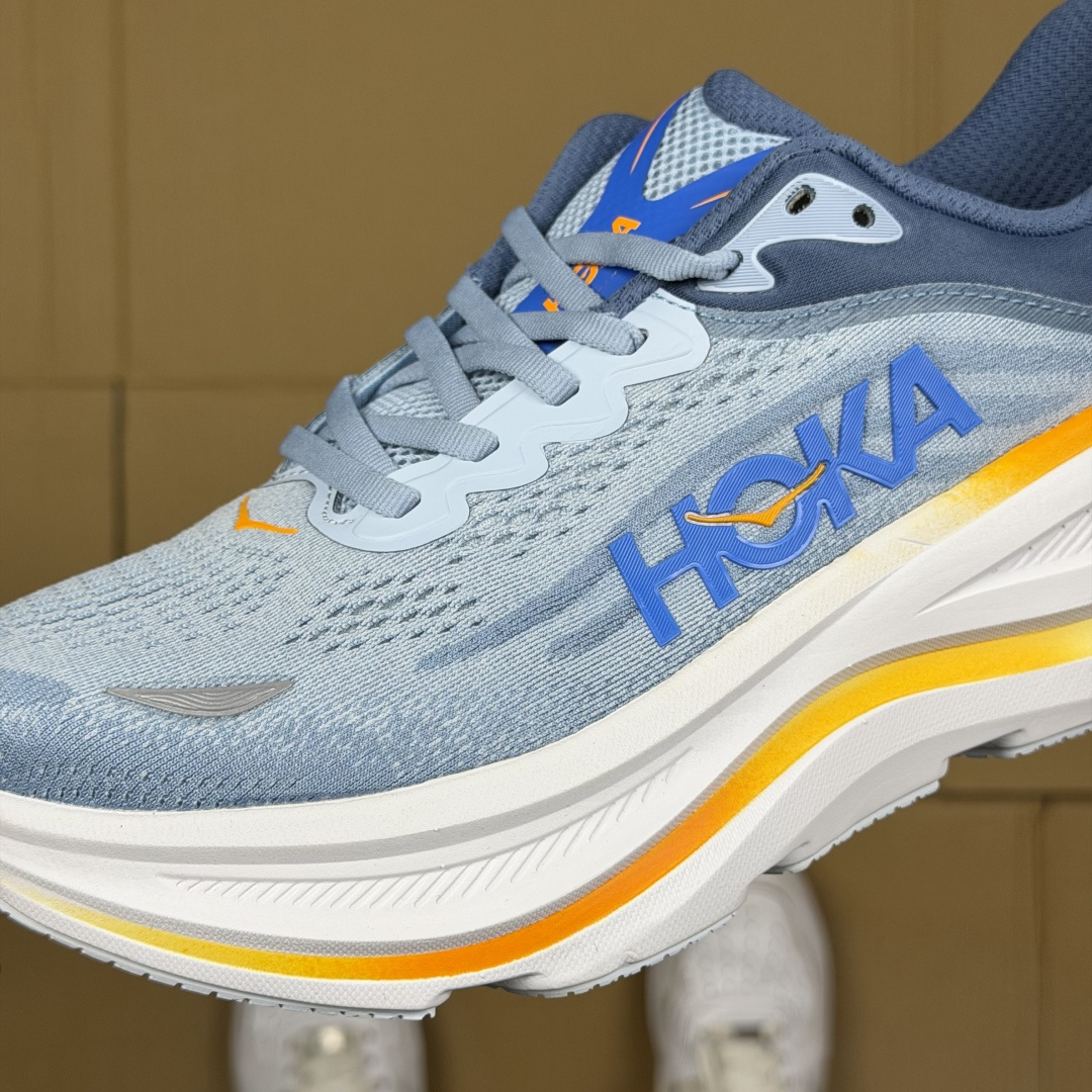 【WM】Hoka One One Bondi 9 跑步鞋纯原大厂出品！品质库存稳定放心推！第5色：蓝色-