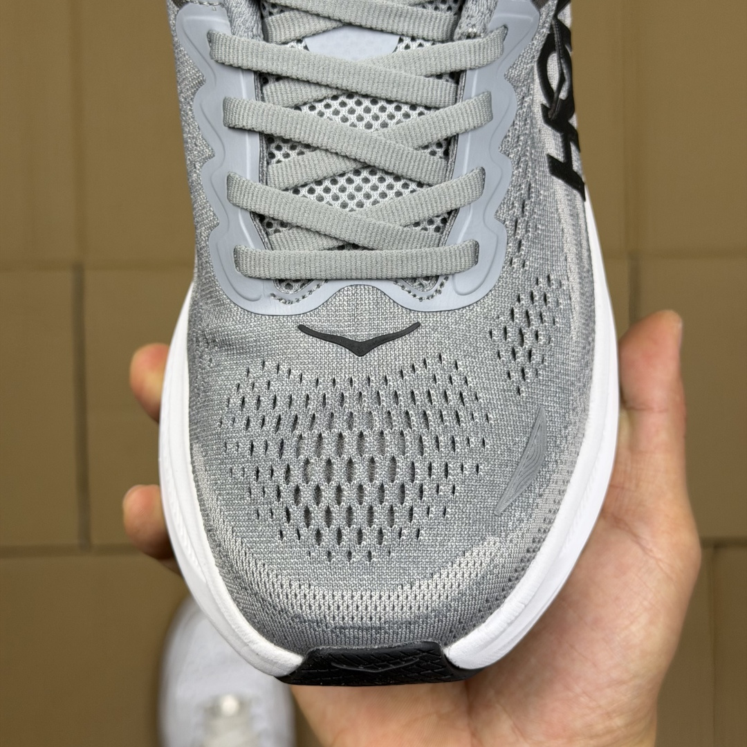 【WM】Hoka One One Bondi 9 跑步鞋纯原大厂出品！品质库存稳定放心推！第6色：灰色-