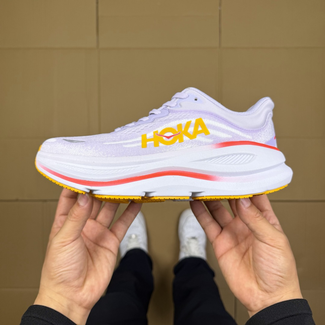 【WM】Hoka One One Bondi 9 跑步鞋纯原大厂出品！品质库存稳定放心推！第7色：紫色-