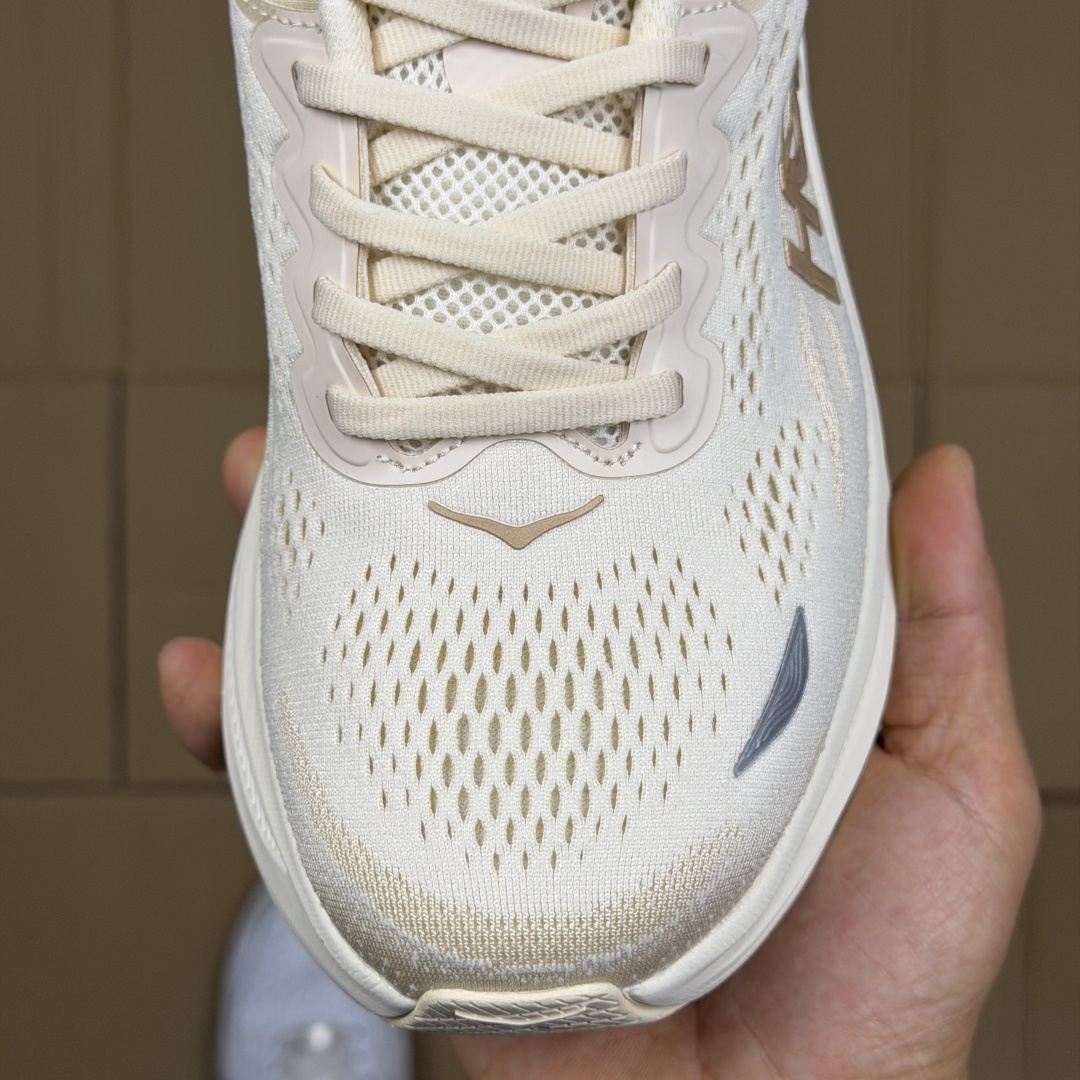 【WM】Hoka One One Bondi 9 跑步鞋纯原大厂出品！品质库存稳定放心推！第8色：米色-