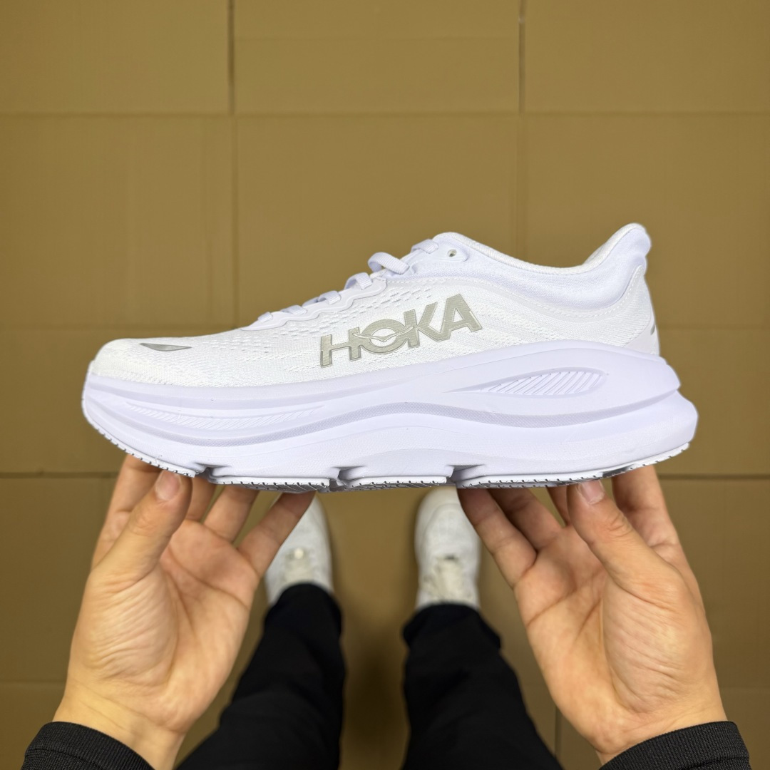 【WM】Hoka One One Bondi 9 跑步鞋纯原大厂出品！品质库存稳定放心推！第9色：浅紫-