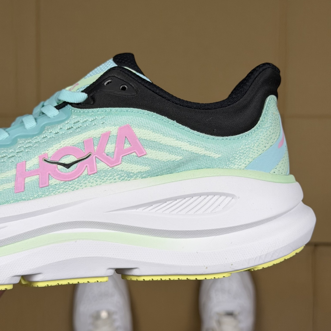 【WM】Hoka One One Bondi 9 跑步鞋纯原大厂出品！品质库存稳定放心推！第10色：蓝薄