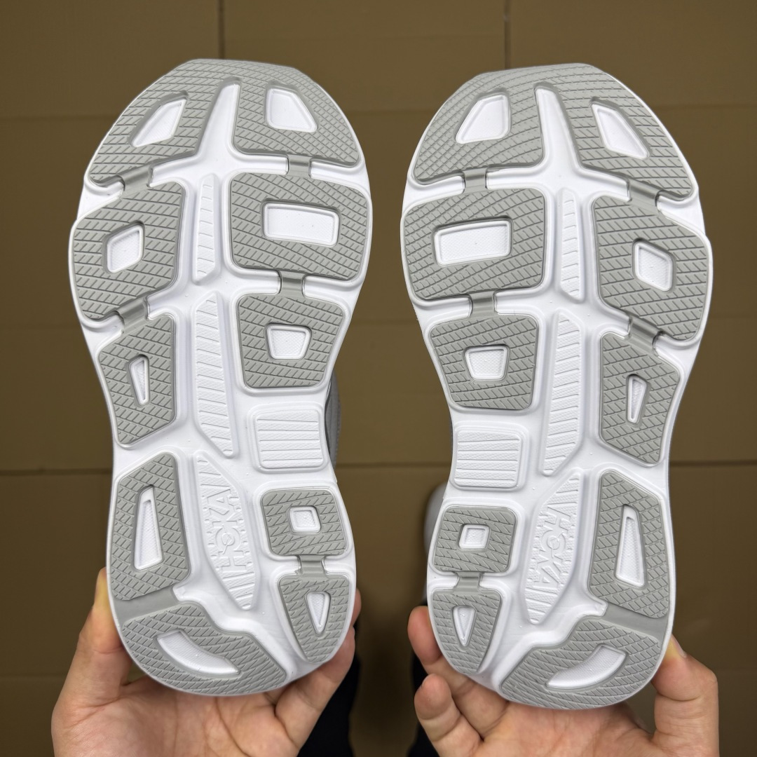【WM】Hoka One One Bondi 9 跑步鞋纯原大厂出品！品质库存稳定放心推！第11色：白灰