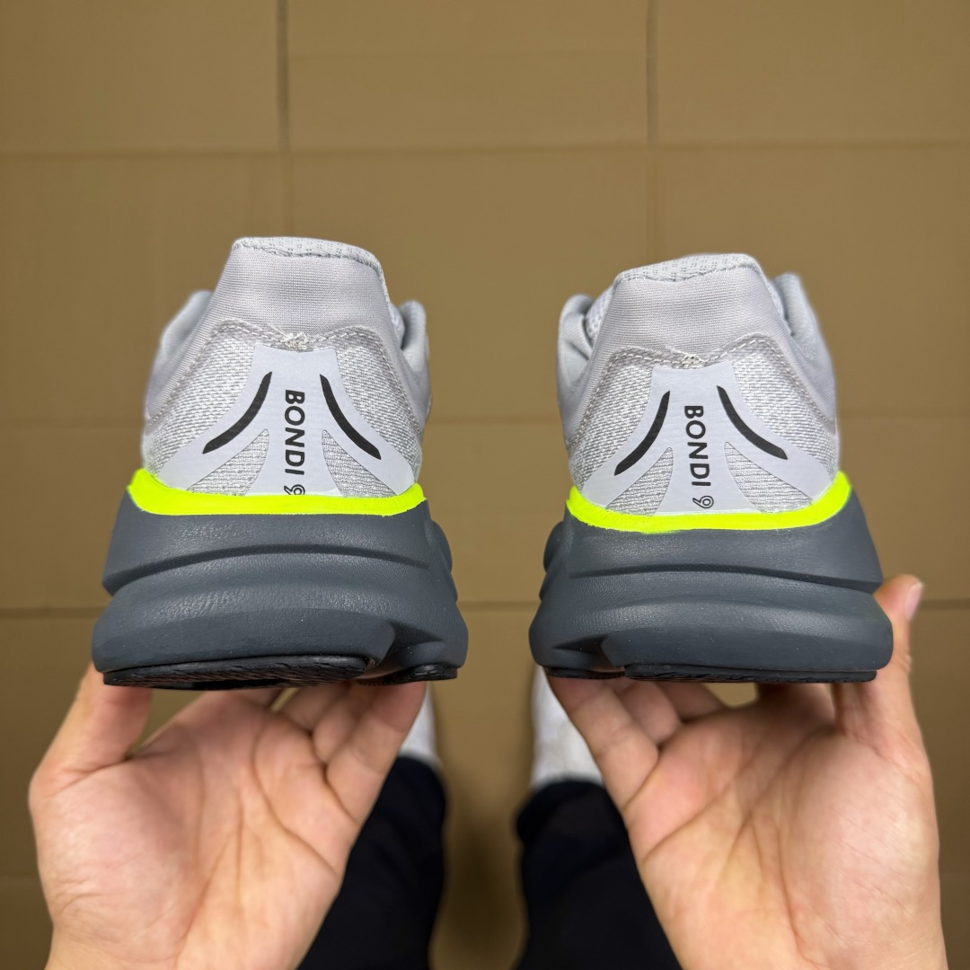 【WM】Hoka One One Bondi 9 跑步鞋纯原大厂出品！品质库存稳定放心推！第12色：灰绿