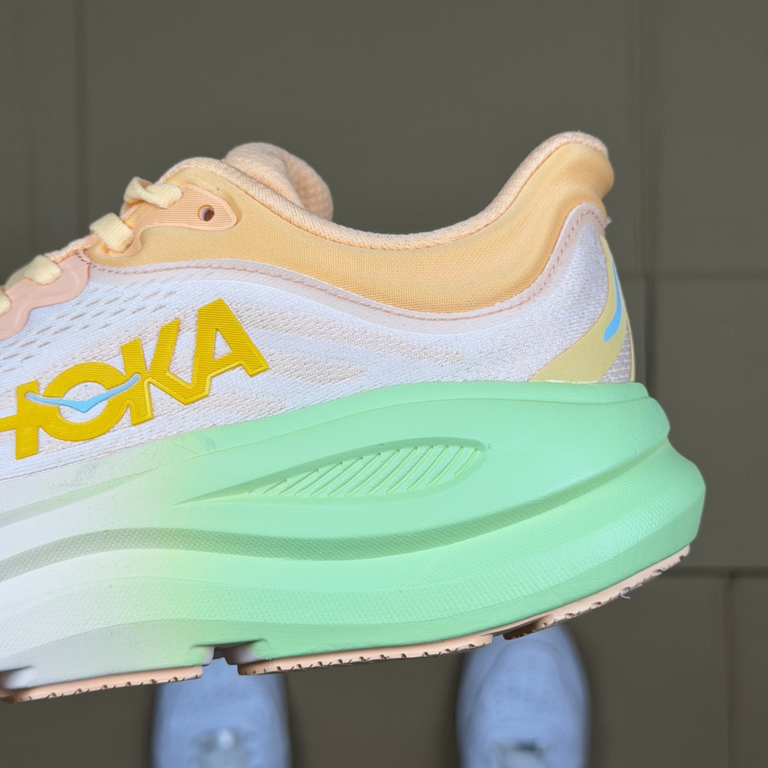 【WM】Hoka One One Bondi 9 跑步鞋纯原大厂出品！品质库存稳定放心推！第13色：粉橙